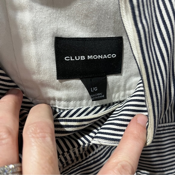 Club Monaco Striped Coat - Picture 3 of 5